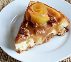 Caramel Apple Cheesecake