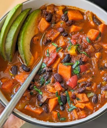 Sweet Potato and Black Bean Chili