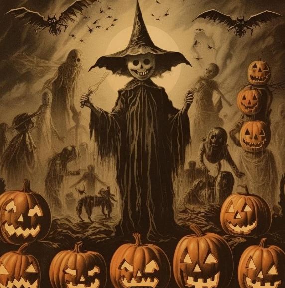 Vintage Halloween Art