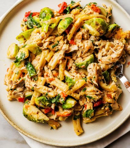 Creamy Chicken and Mushroom Pasta