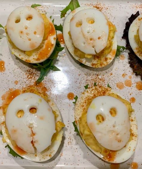 Devilish Deviled Eggs