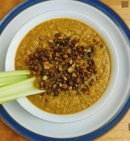 Lentil and Sweet Potato Soup