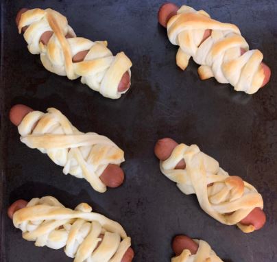 Mummy Hot Dogs