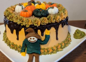 Pumpkin Patch Cake