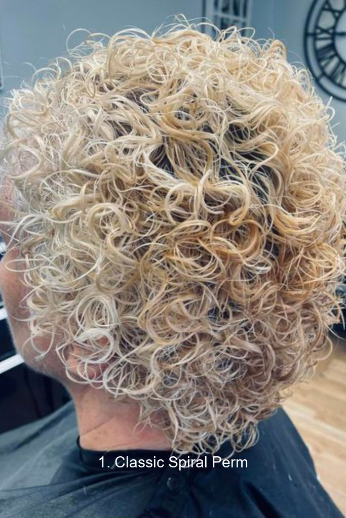 1. Classic Spiral Perm