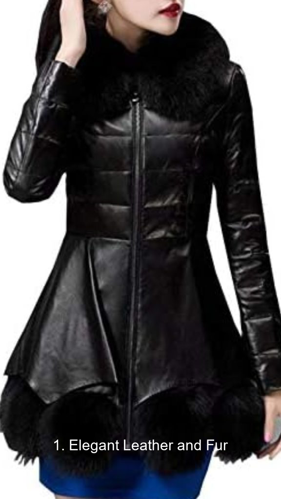 1. Elegant Leather and Fur