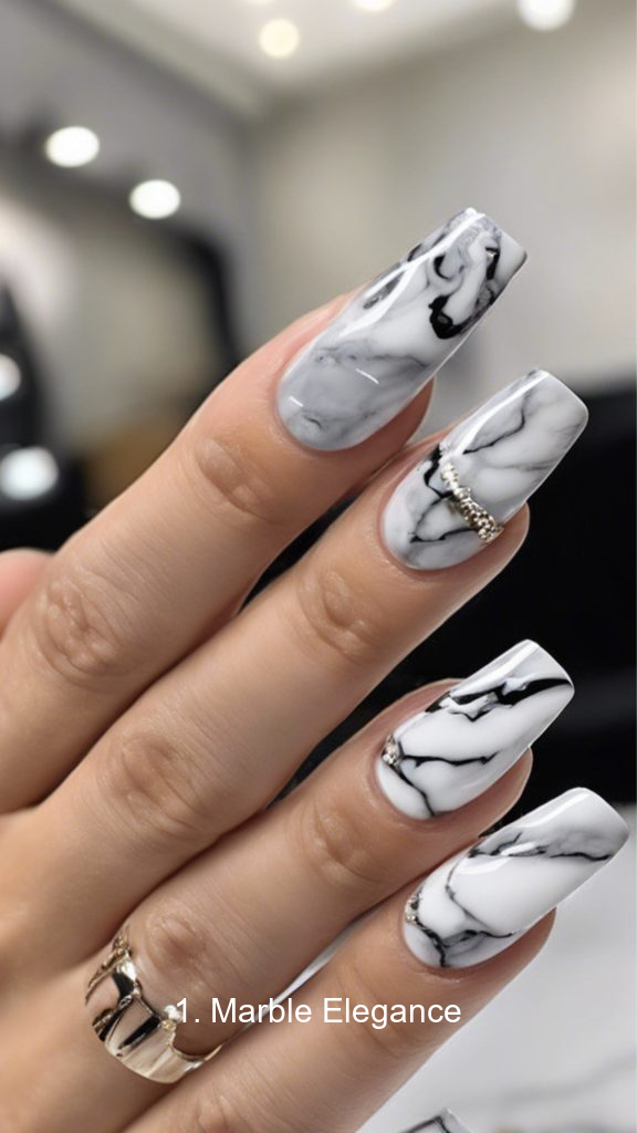 1. Marble Elegance