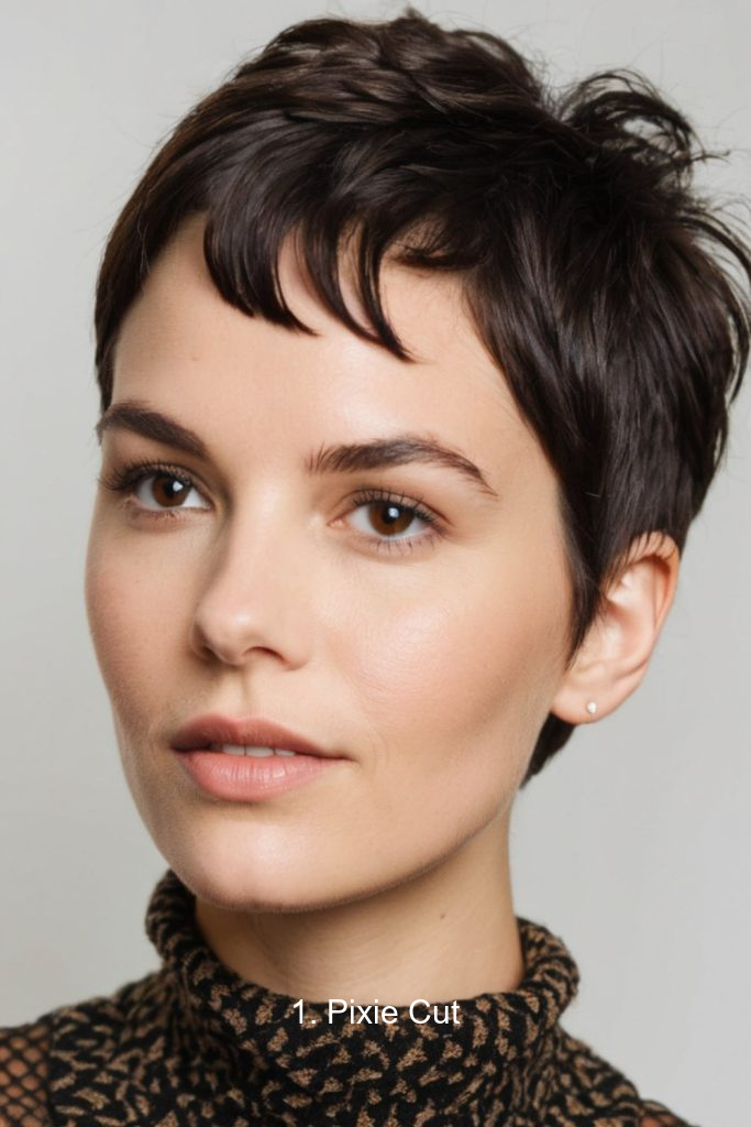1. Pixie Cut