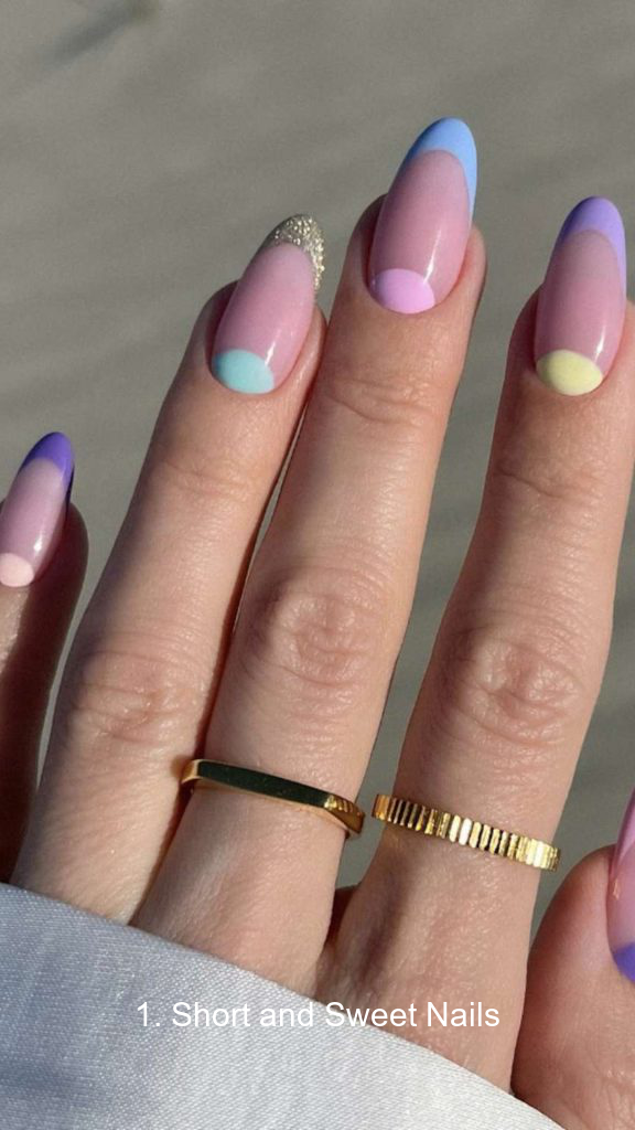 1. Short and Sweet Nails