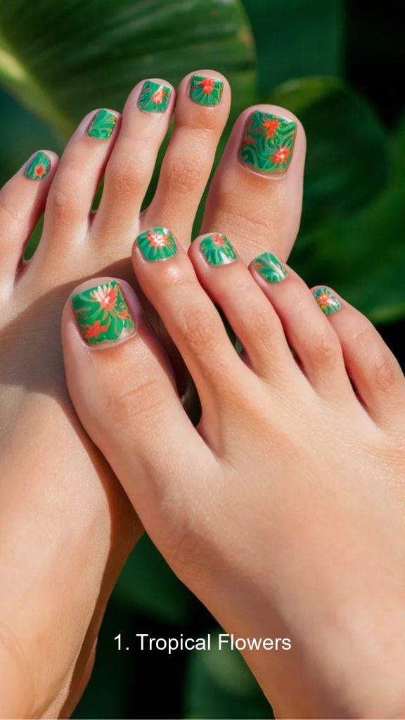 1. Tropical Flowers