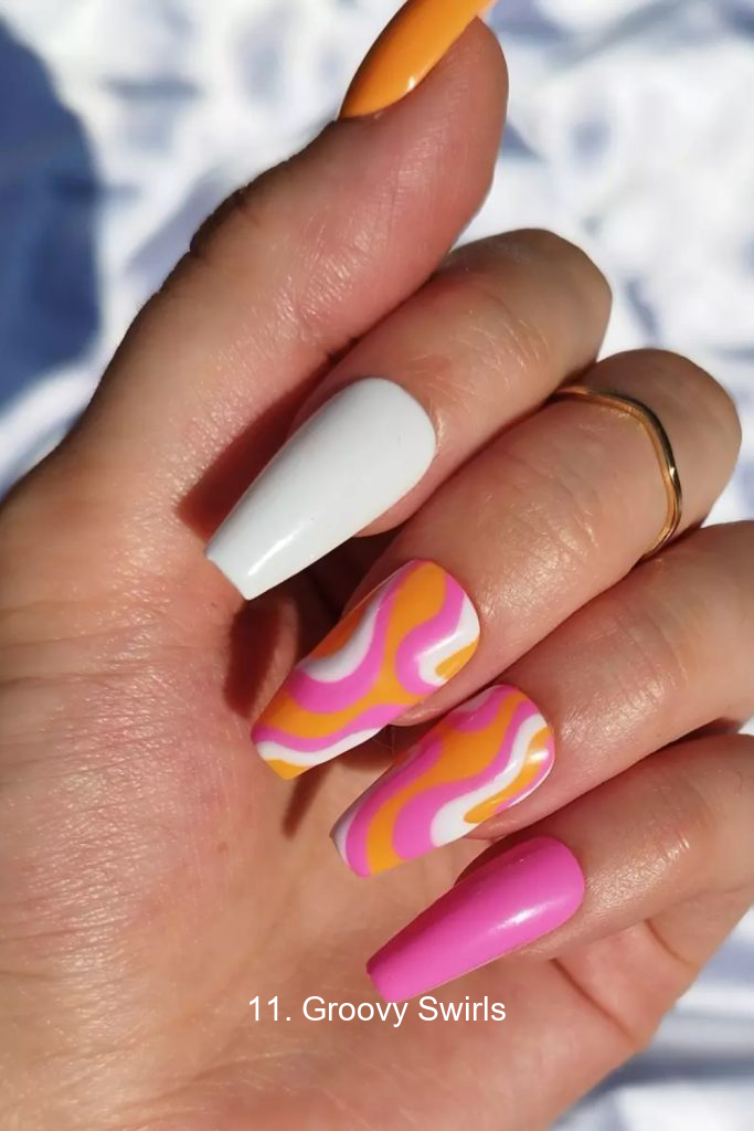 11. Groovy Swirls