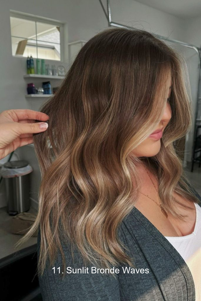 11. Sunlit Bronde Waves