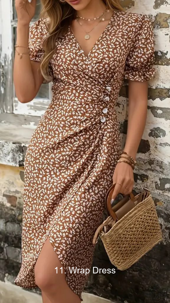 11. Wrap Dress