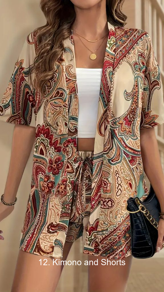 12. Kimono and Shorts