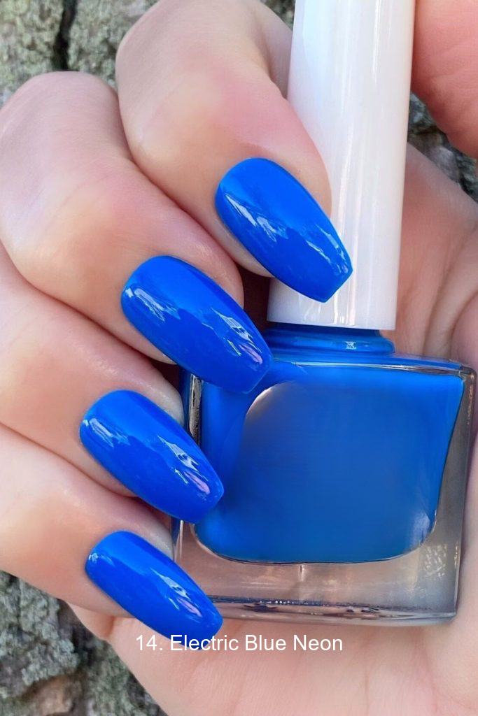 14. Electric Blue Neon