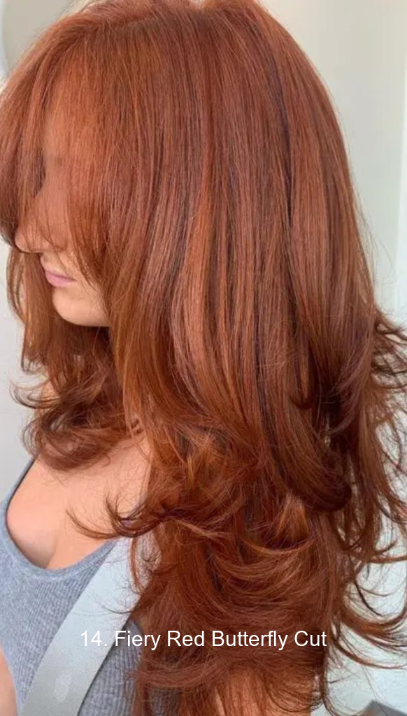 14. Fiery Red Butterfly Cut