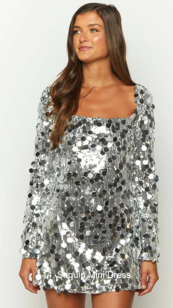 14. Sequin Mini Dress