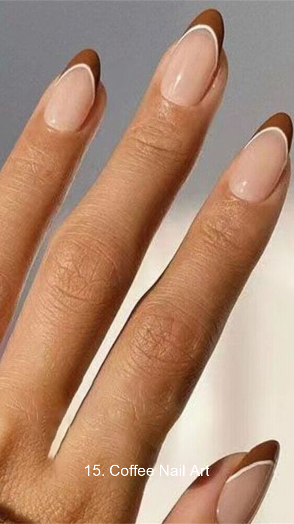 15. Coffee Nail Art