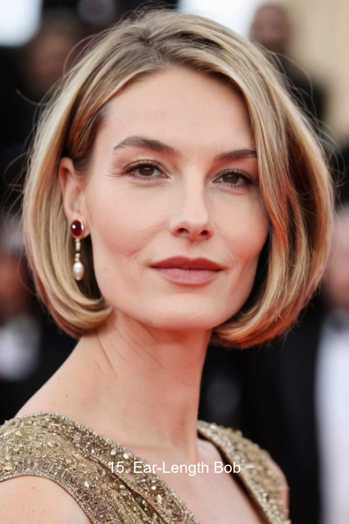 15. Ear-Length Bob