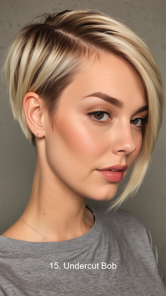15. Undercut Bob
