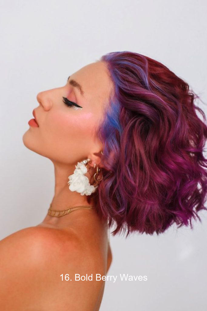 16. Bold Berry Waves