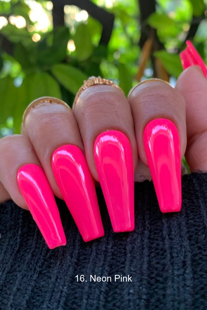 16. Neon Pink