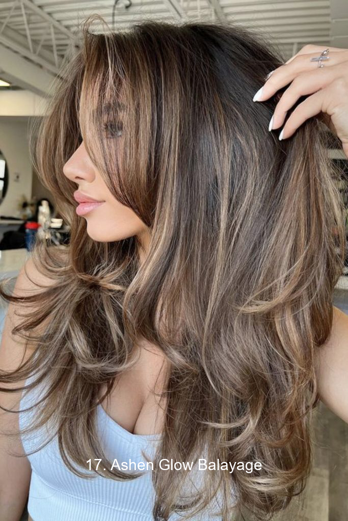 17. Ashen Glow Balayage