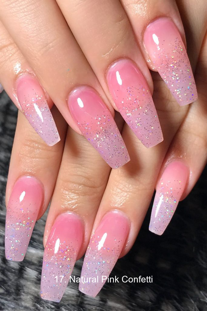17. Natural Pink Confetti