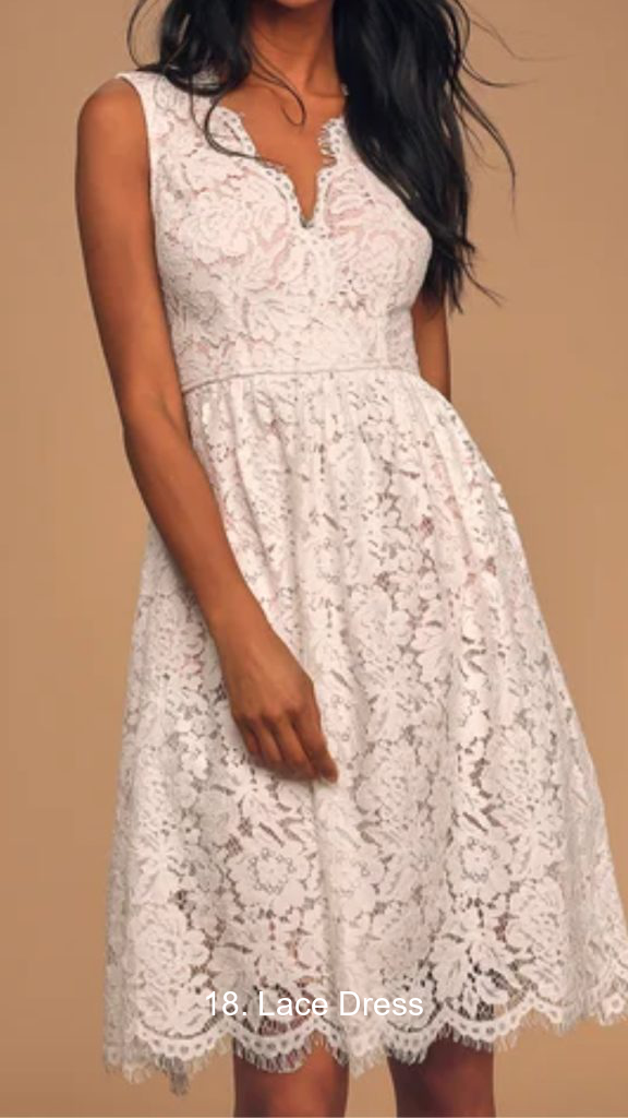 18. Lace Dress