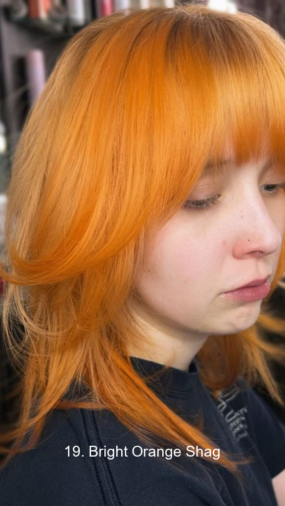 19. Bright Orange Shag