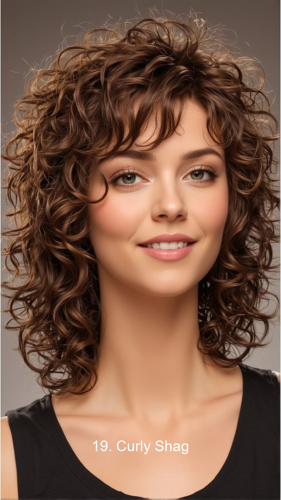 19. Curly Shag