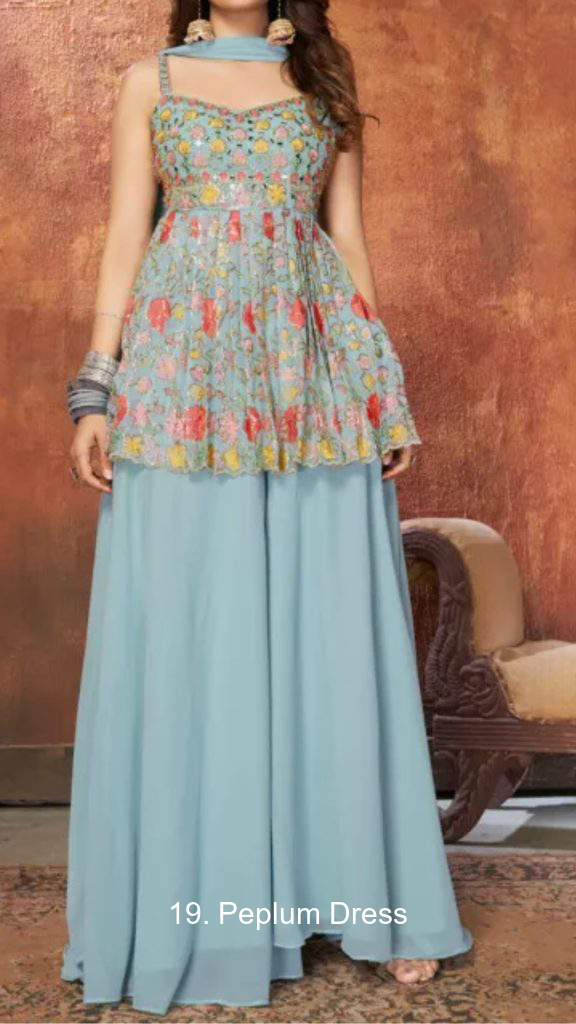 19. Peplum Dress