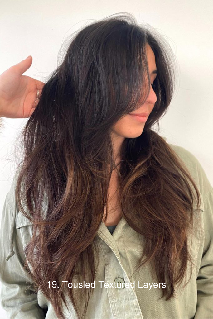 19. Tousled Textured Layers