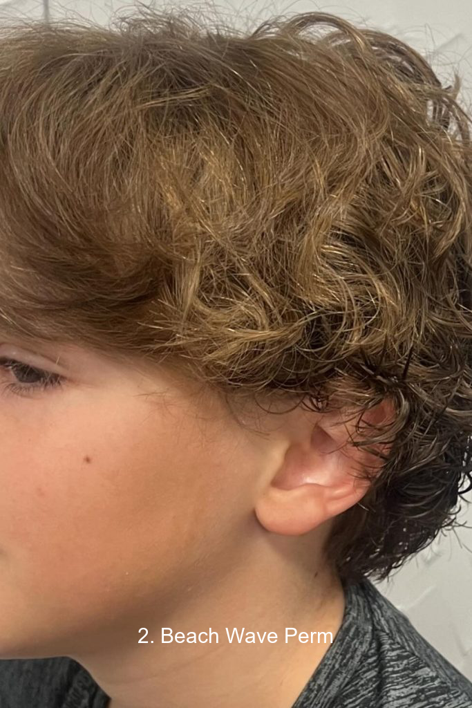2. Beach Wave Perm