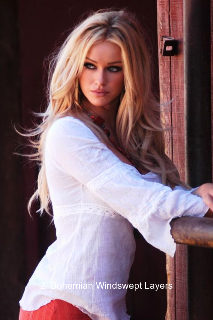 2. Bohemian Windswept Layers
