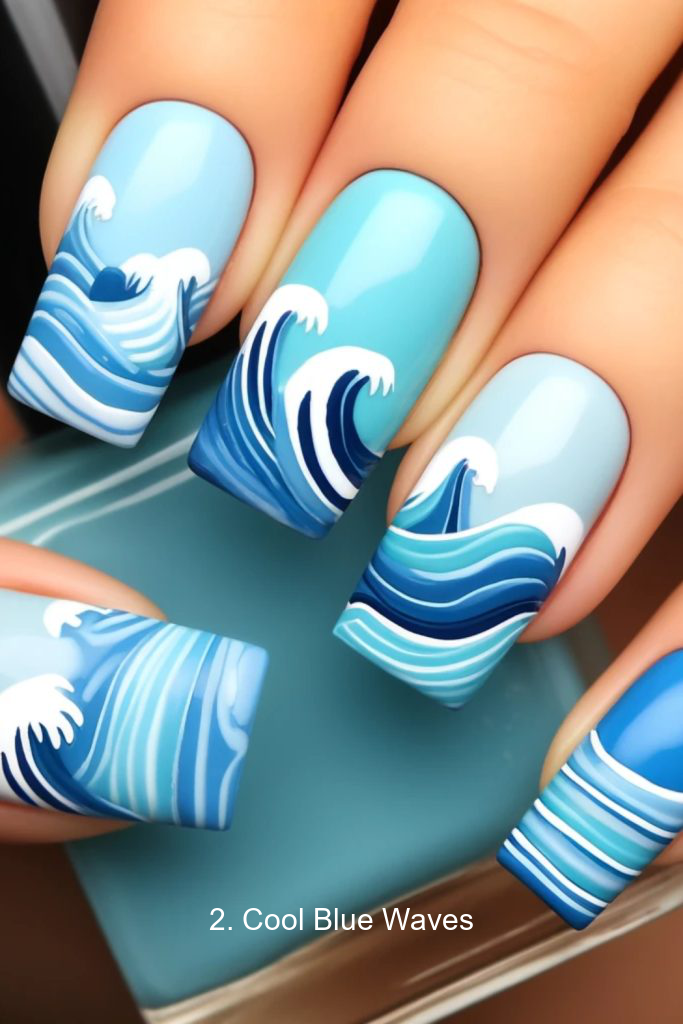 2. Cool Blue Waves