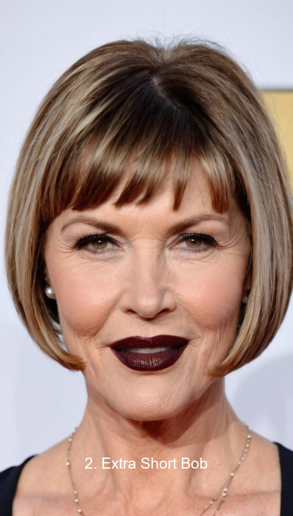2. Extra Short Bob