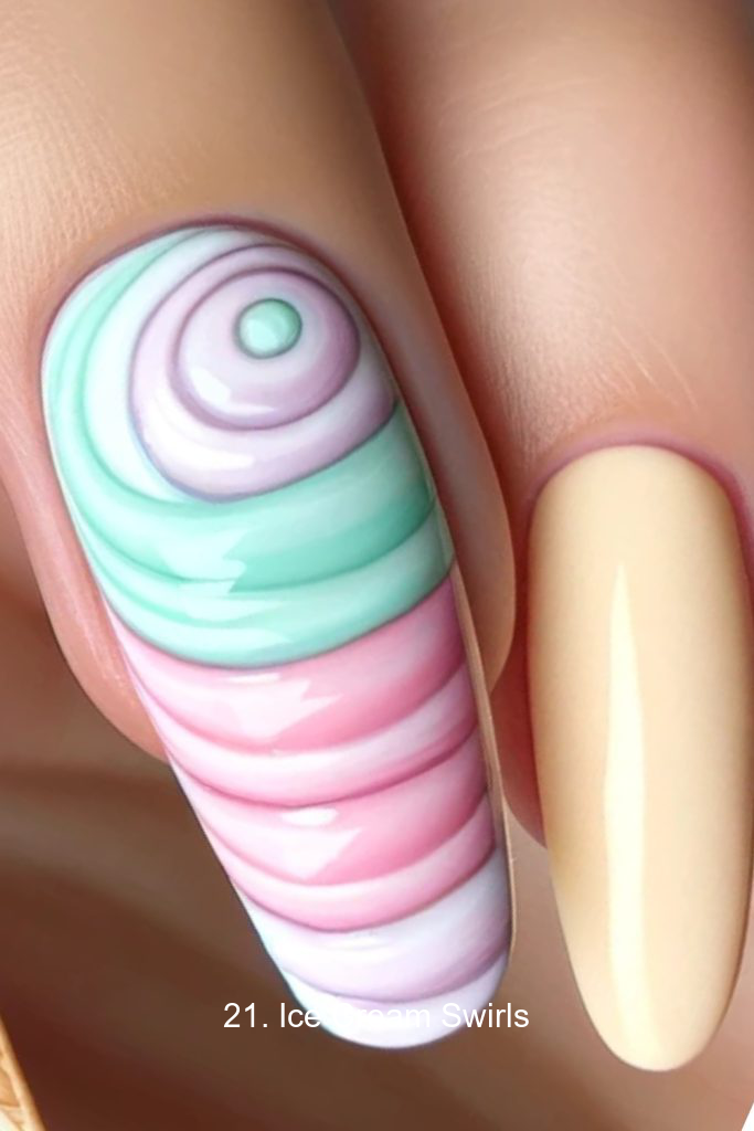 21. Ice Cream Swirls