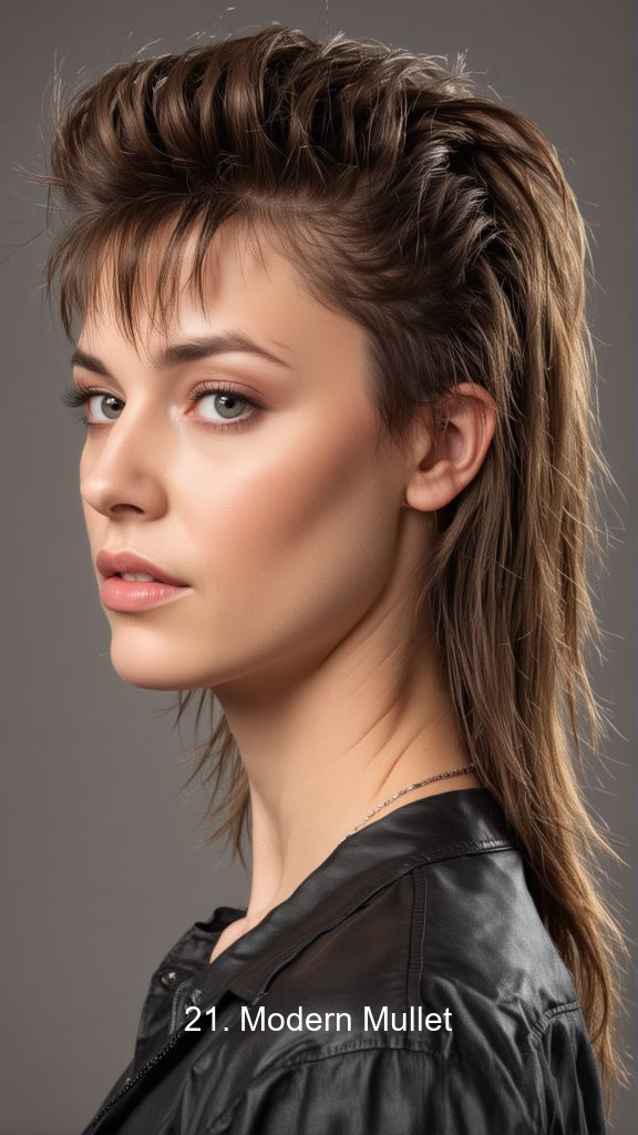21. Modern Mullet