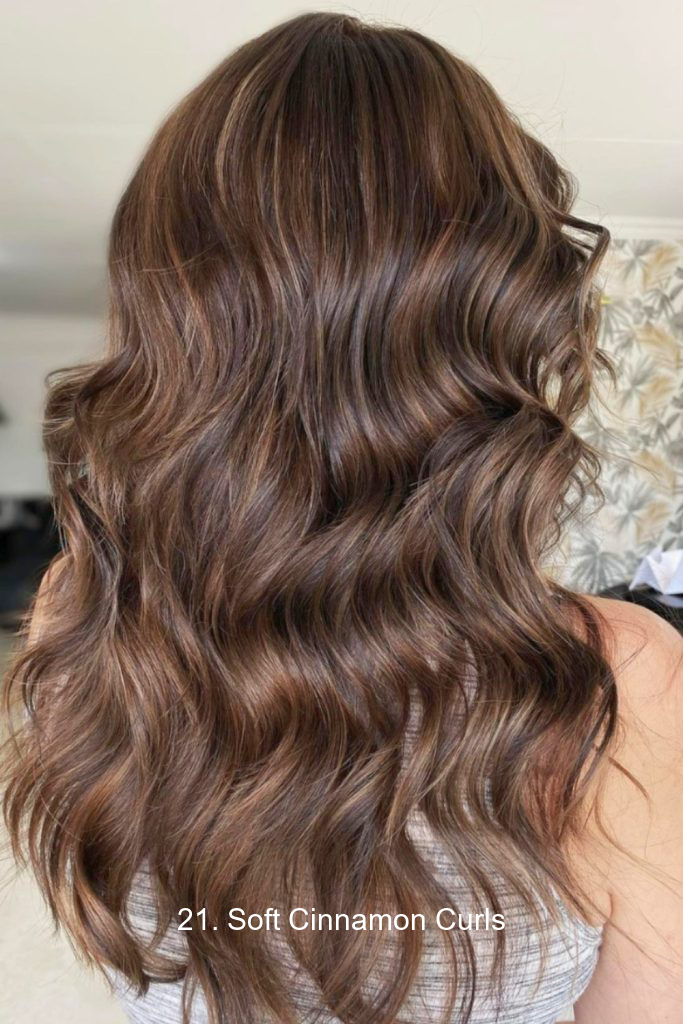 21. Soft Cinnamon Curls