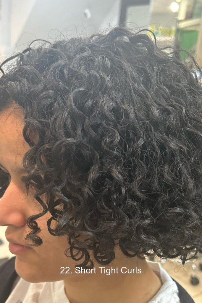 22. Short Tight Curls