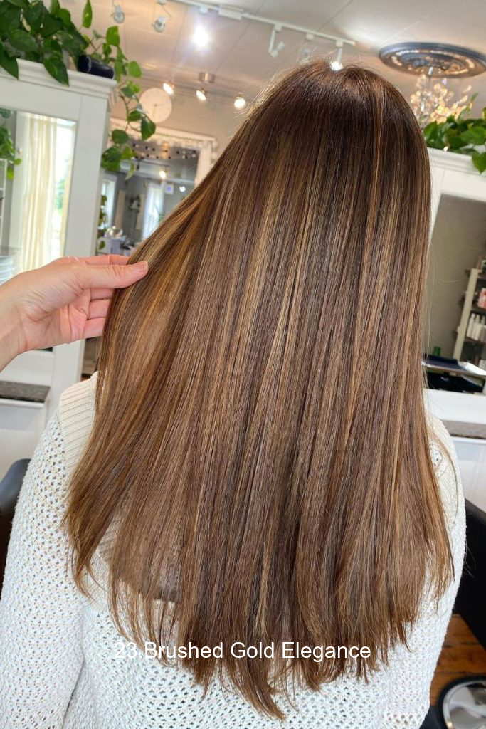 23.Brushed Gold Elegance
