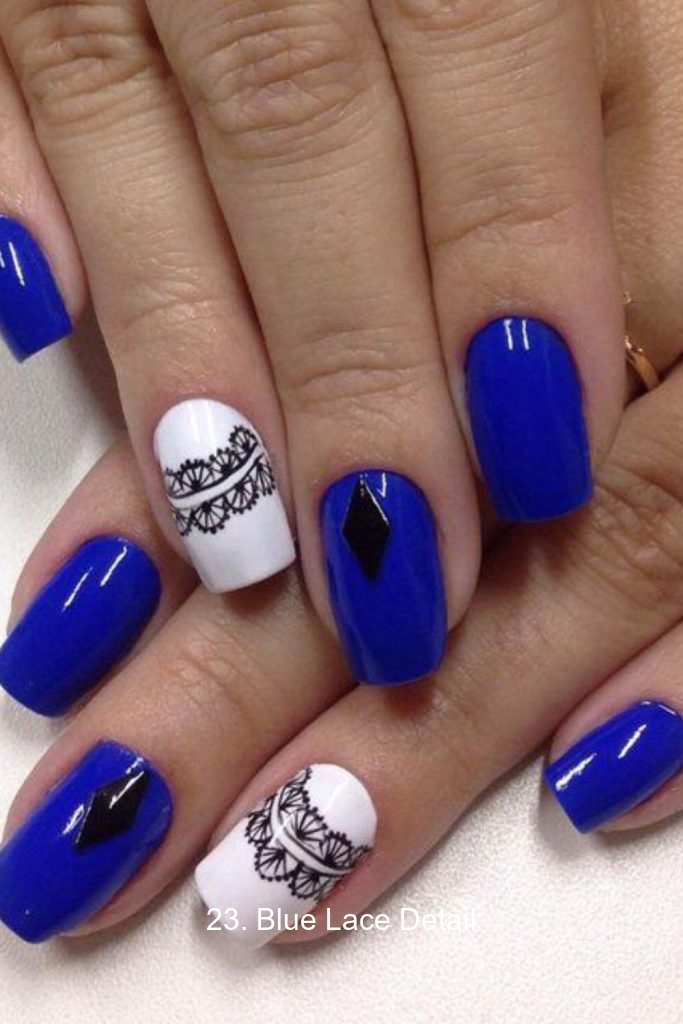 23. Blue Lace Detail