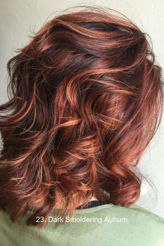 23. Dark Smoldering Auburn