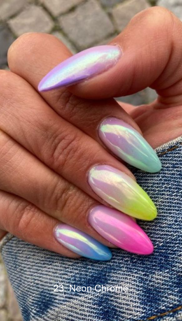 23. Neon Chrome