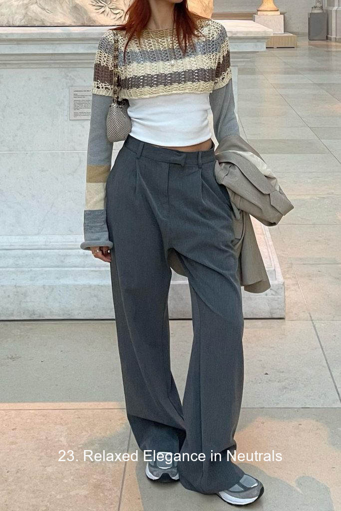 23. Relaxed Elegance in Neutrals