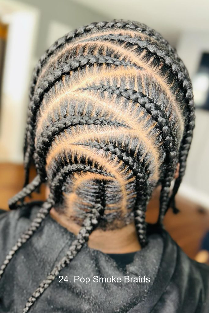 24. Pop Smoke Braids