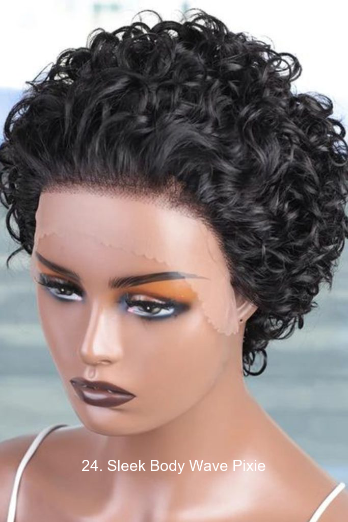 24. Sleek Body Wave Pixie