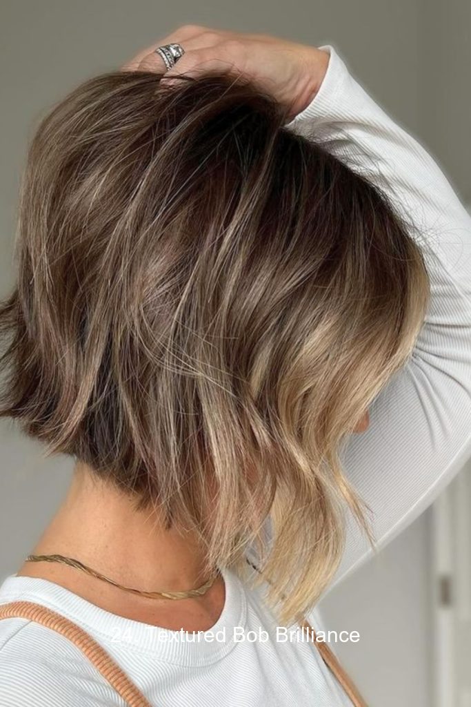 24. Textured Bob Brilliance
