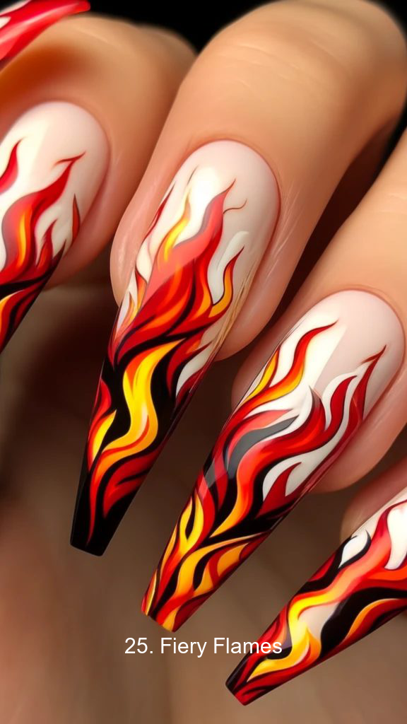 25. Fiery Flames